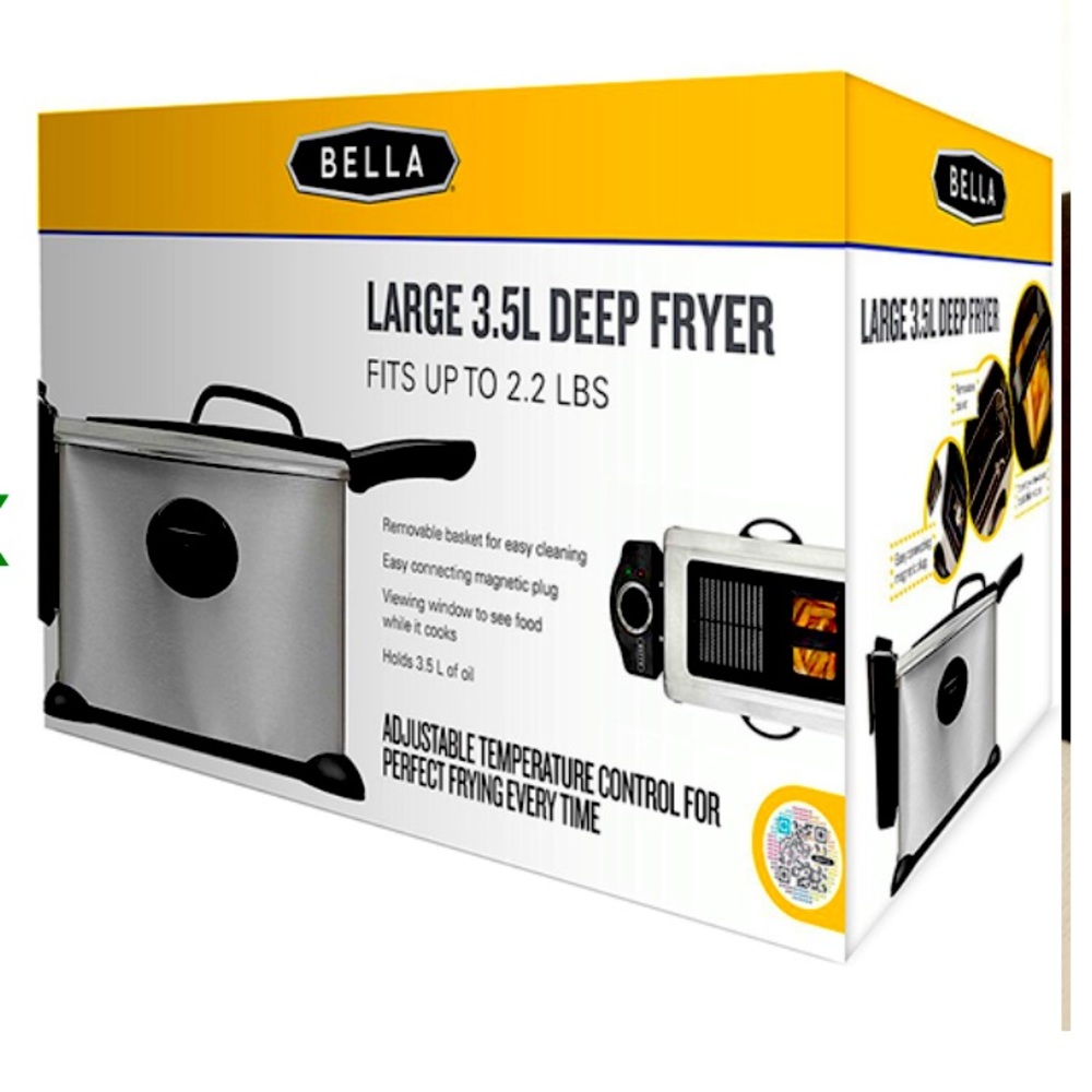 Bella Large 3.5l Deep Fryer